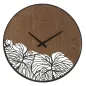 ZEGAR NASTENNY WOOD/LEAF Ø 60X2 cm